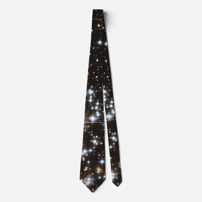 Sparkling Starry Astronomy Science Lover Sky Tie (Front)