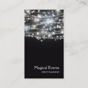 Sparkling Stars Event Planner Business Card