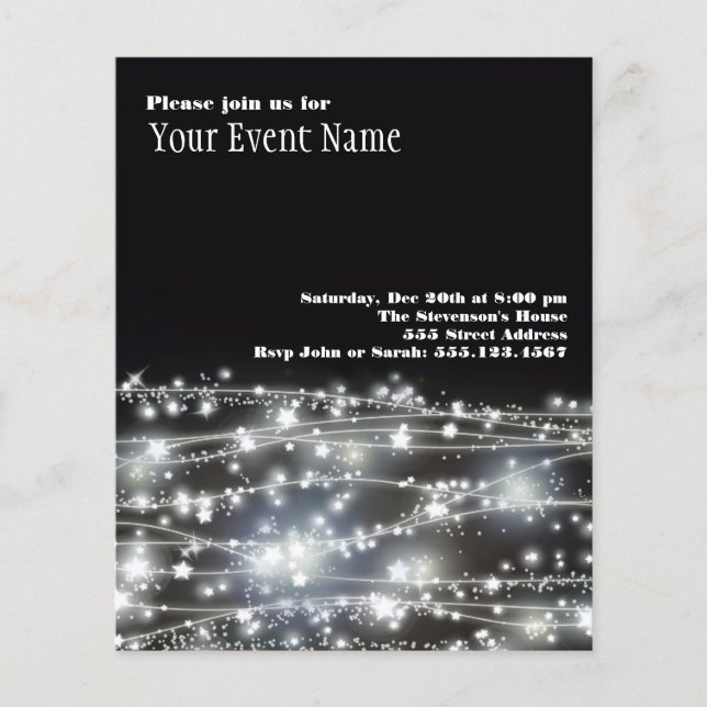 Sparkling Stars Flyer (Front)