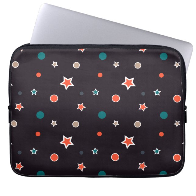 Sparkling Stars Laptop Sleeve (Front)