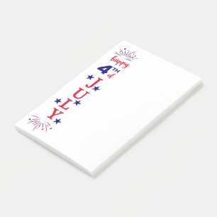 Sparkling Stars & Stripes Post-it Notes