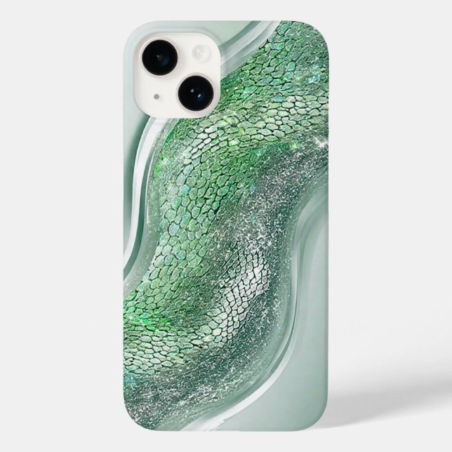 Sparkling Surface With Organic Patterns Case-Mate iPhone Case (Back)