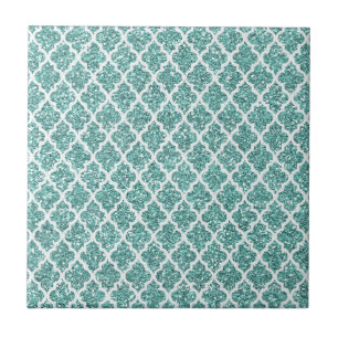 Sparkling Teal Tile