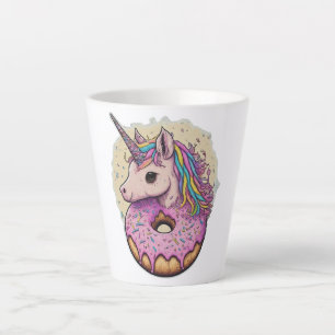 Sparkling Unicorn Doughnut Latte Mug