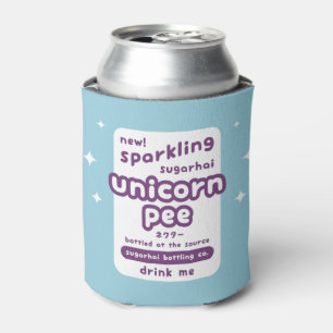 Sparkling Unicorn Pee Can Cooler