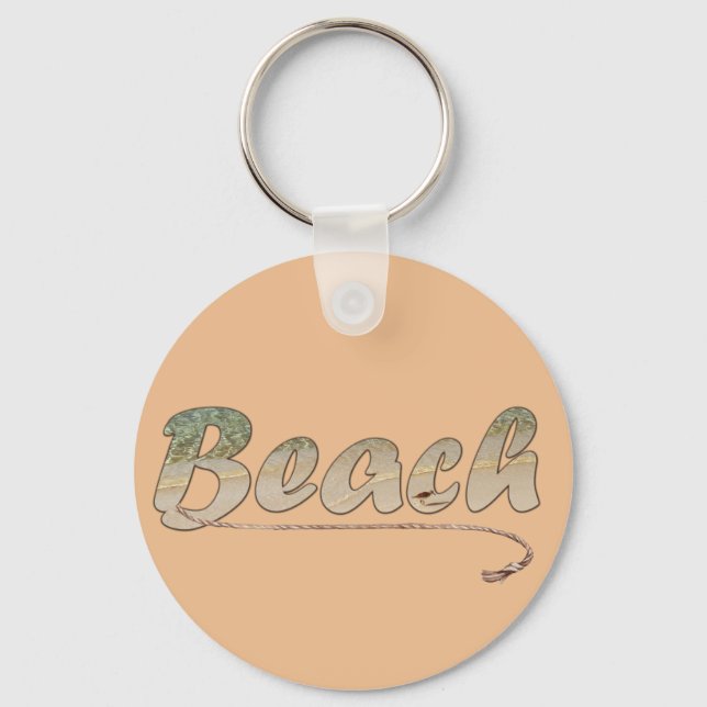 Sparkling Waters Beach House Key Ring (Front)