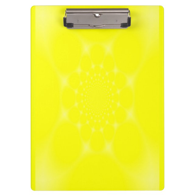 Sparkling Yellow Clipboard (Front)