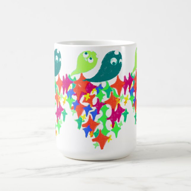 Sparkling Yeti Monster Coffee Mug (Center)
