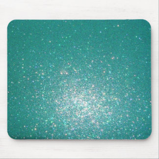 Sparkly blue mouse mat