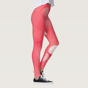 Sparkly Bokeh Background Leggings