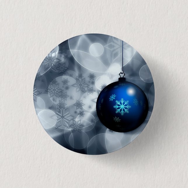 Sparkly Christmas 3 Cm Round Badge (Front)