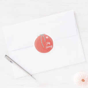 Sparkly Christmas Envelope Seal