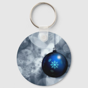 Sparkly Christmas Key Ring