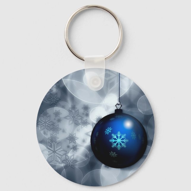 Sparkly Christmas Key Ring (Front)