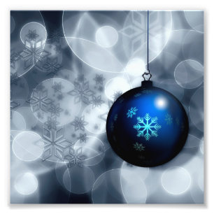 Sparkly Christmas Photo Print