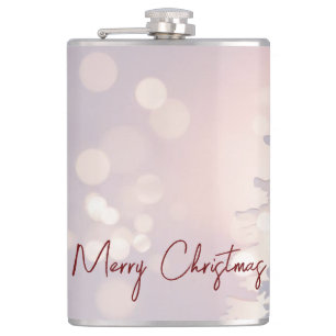 Sparkly Christmas Tree Hip Flask
