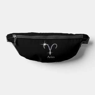 Sparkly Diamond Aries Bum Bags