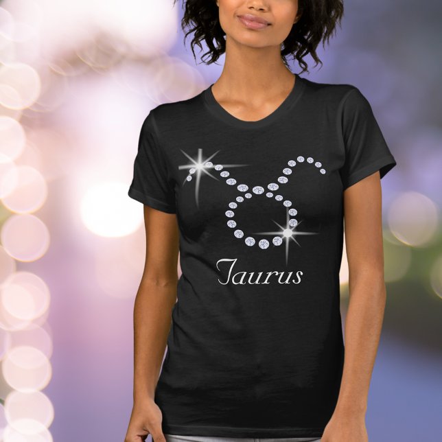 Sparkly Diamond Taurus  T-Shirt (Creator Uploaded)