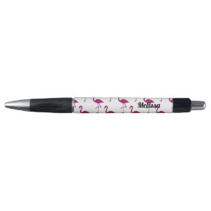 Sparkly flamingo Pink glitter sparkles Personalise