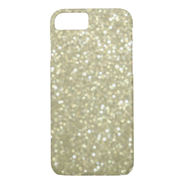 Sparkly Gold iPhone 7 Case (Back)
