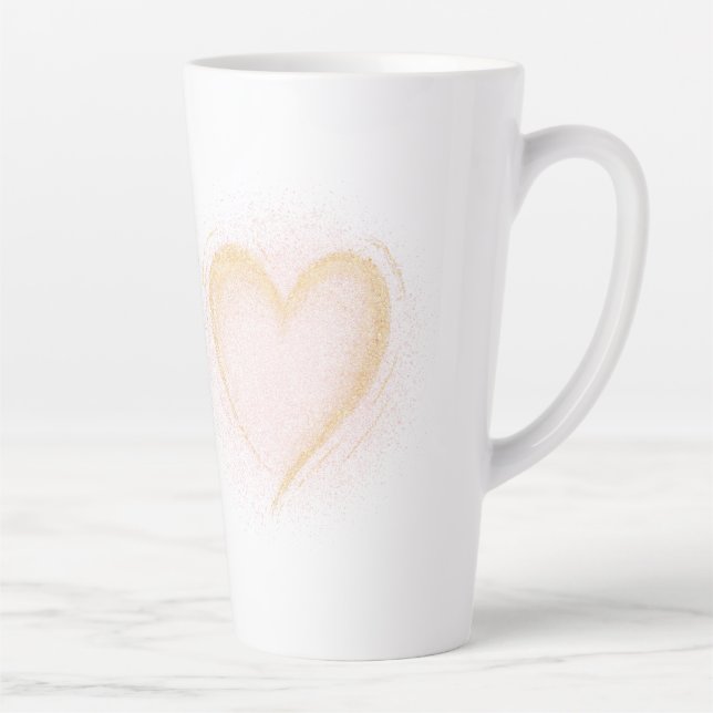 Sparkly Heart Mug (Right)