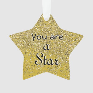Sparkly Hope Star 2 Ornament