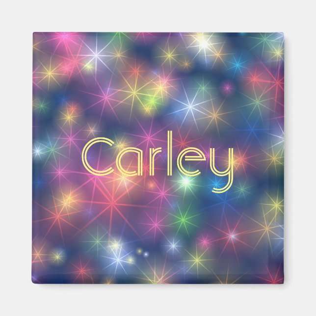 Sparkly Lights Magnet (Front)
