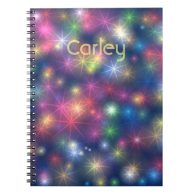 Sparkly Lights Notebook (Front)
