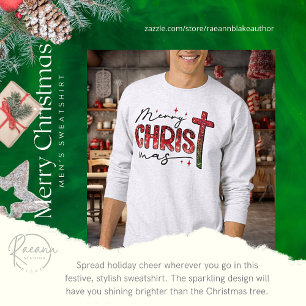 Sparkly Merry ChrisTmas Sweatshirt