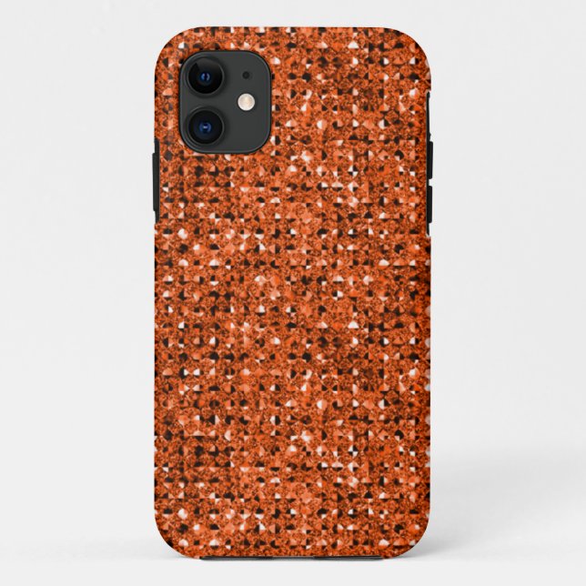 Sparkly Orange  Case-Mate iPhone Case (Back)