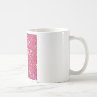 Sparkly Pink coffee mug