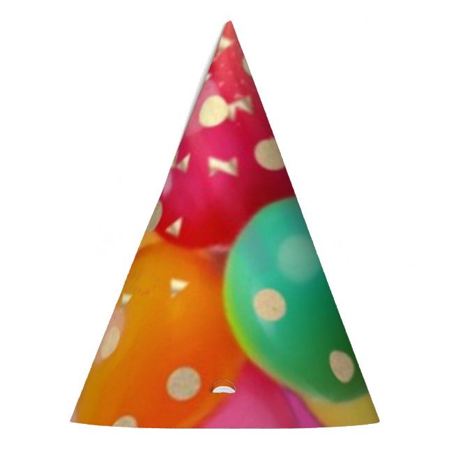 Sparkly Pink Party  Hat (Left)