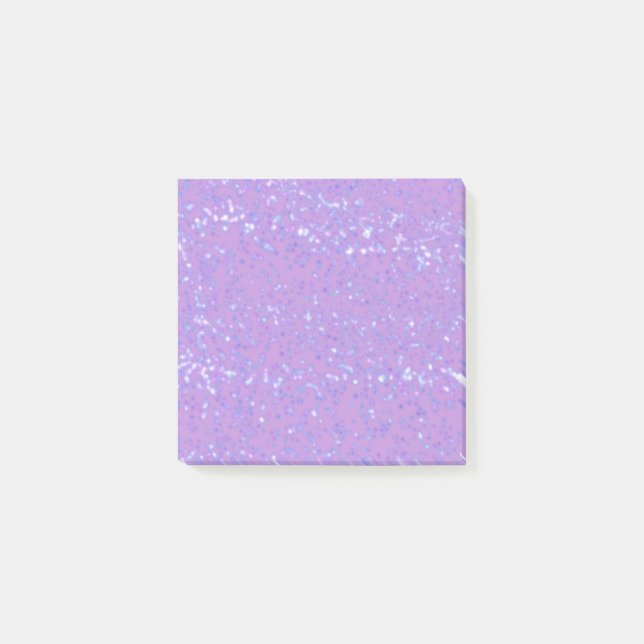Sparkly Purple Post-it Notes (Front)