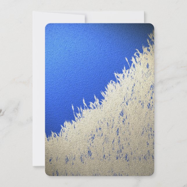 Sparkly Shavuot שבועות field of grain  Holiday Card (Front)