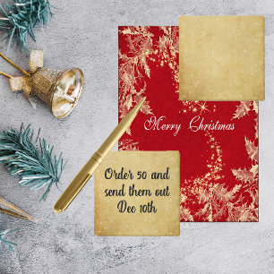 Sparkly Snowflakes Christmas  Post-it Notes