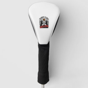 Sparkly Spooky Hands Vintage Halloween Graphic_1 Golf Head Cover
