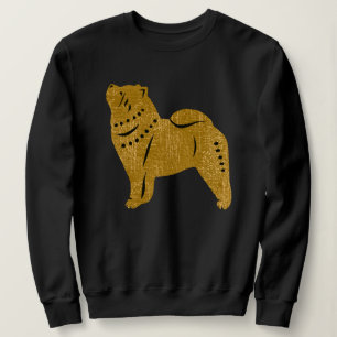 SPARKLY THANG SMOOTH Chow faux metallic shirts