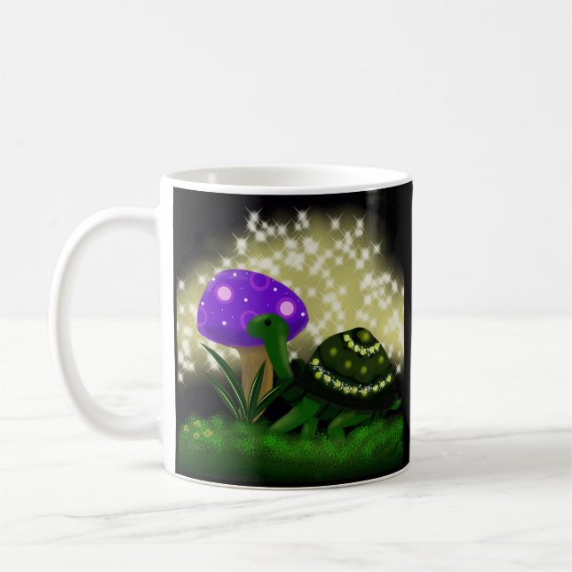 Sparkly Turtle Mug (Left)