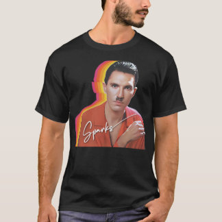 Sparks 70s Retro Fan Artwork Design T-Shirt