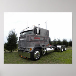 Sparks Freightliner Cabover Poster