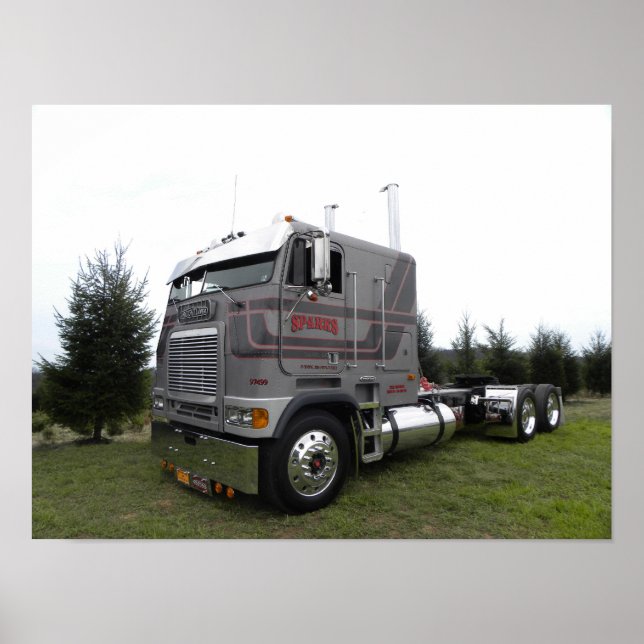 Sparks Freightliner Cabover Poster (Front)