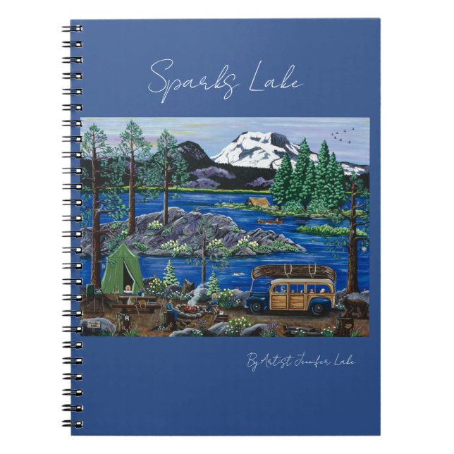 Sparks Lake Notebook (Front)