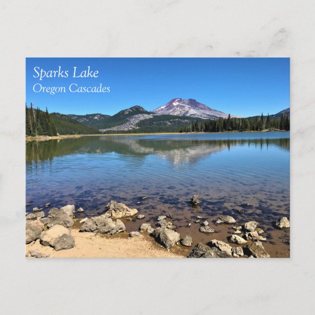 Sparks Lake, OR Postcard (Front)