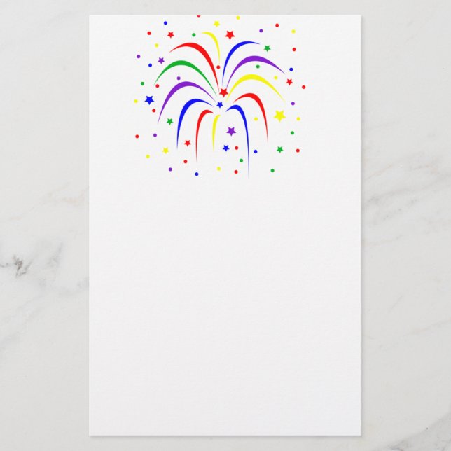 Sparks made me stationery (Front)