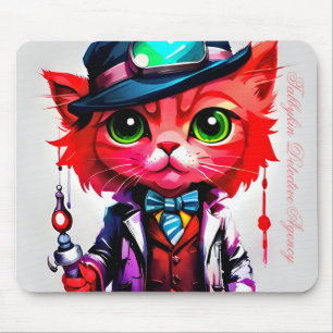 "Sparks" of the Tabbykin Detective Agency Mouse Mat