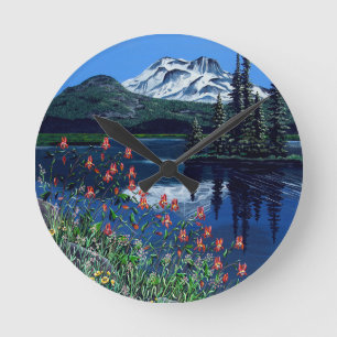 Sparks Round Clock