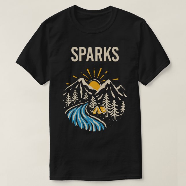 Sparks Sparks T-Shirt (Design Front)