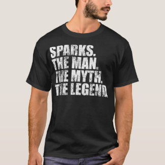 SparksSparks Family name Sparks last Name Sparks S T-Shirt