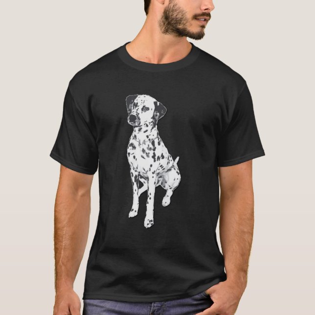 Sparky Dalmatian Dog T-Shirt (Front)