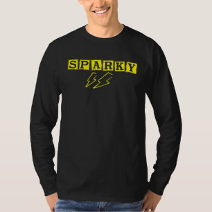 Sparky Electrician Electrical Engineer Lineman Men T-Shirt